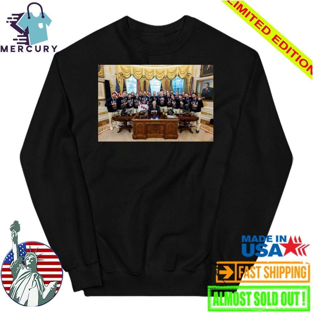 Team USA Men’s Hockey Team Visits White House Shirt