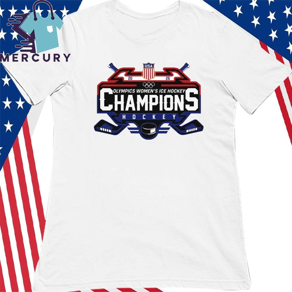 Team USA Winter Olympics Women’s ICE Hockey Champions 2026 Shirt