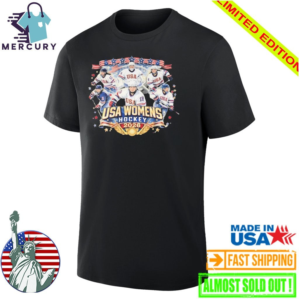 Team USA Womens Hockey 2026 Champions Shirt