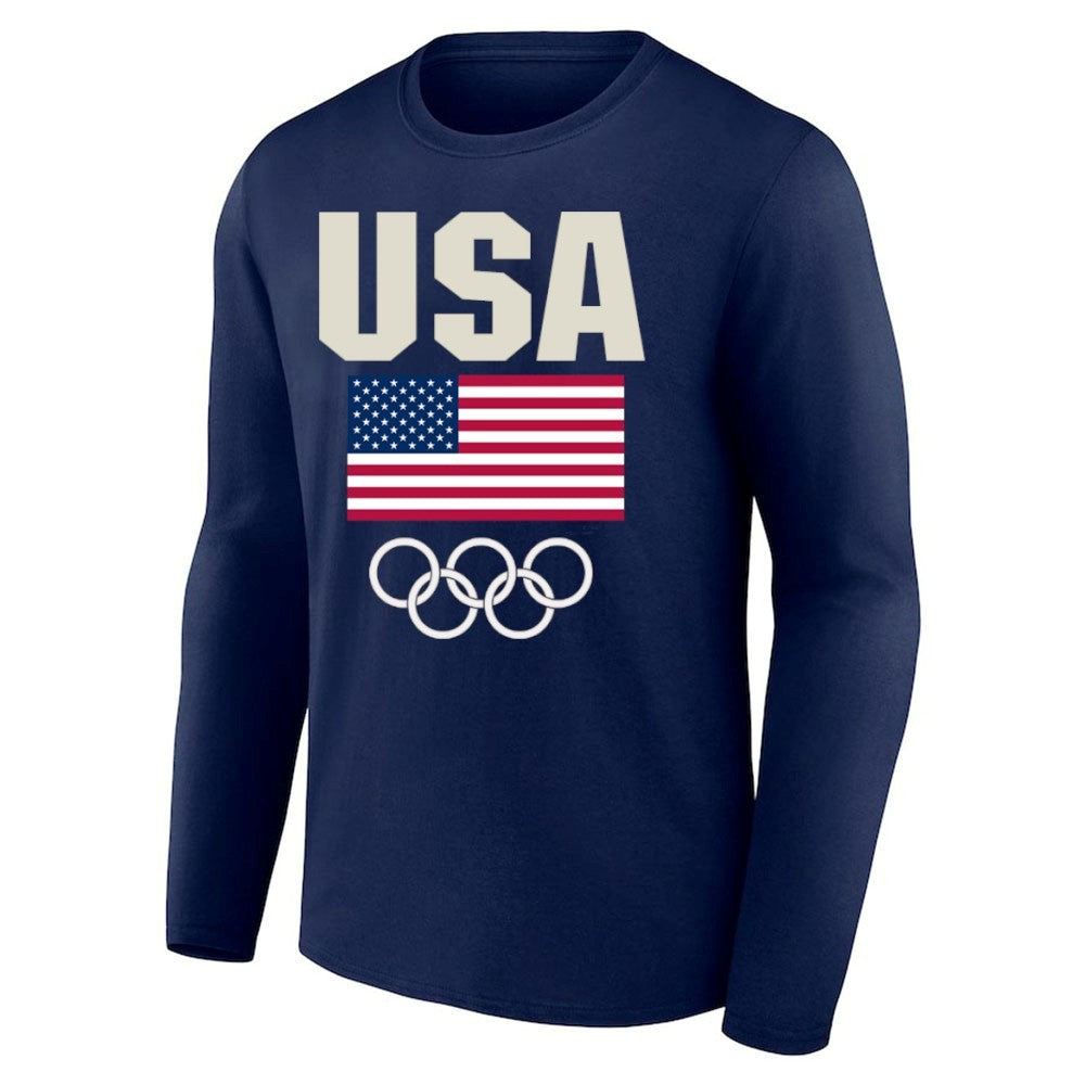 Team Usa Olympic Golf 2026 Usa Flag Shirt