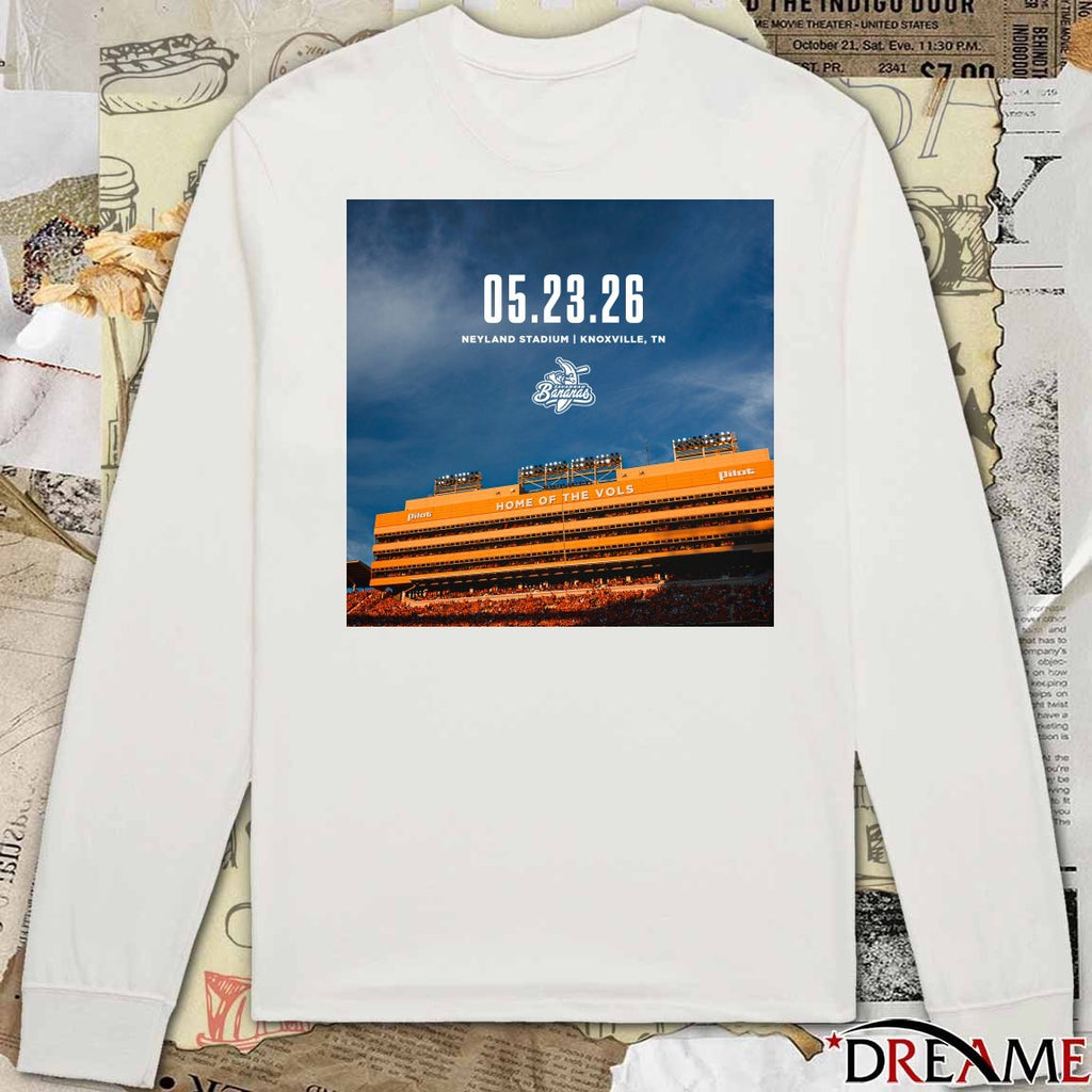 Tennessee Vols 05.23.2026 Neyland Stadium Knoxville TN Home Of The Vols Poster t-shirt