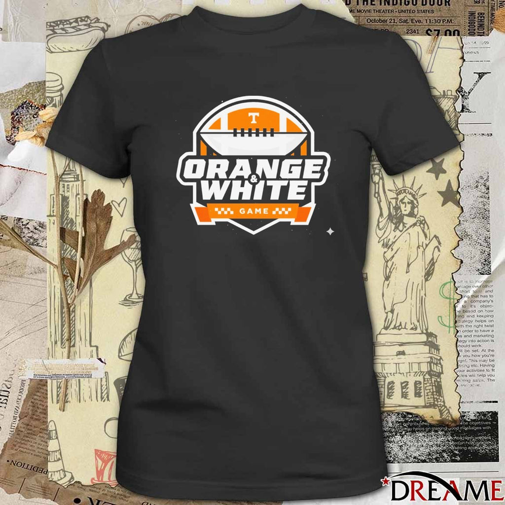Tennessee Vols Football Orange and White Game 2026 Logo t-shirt