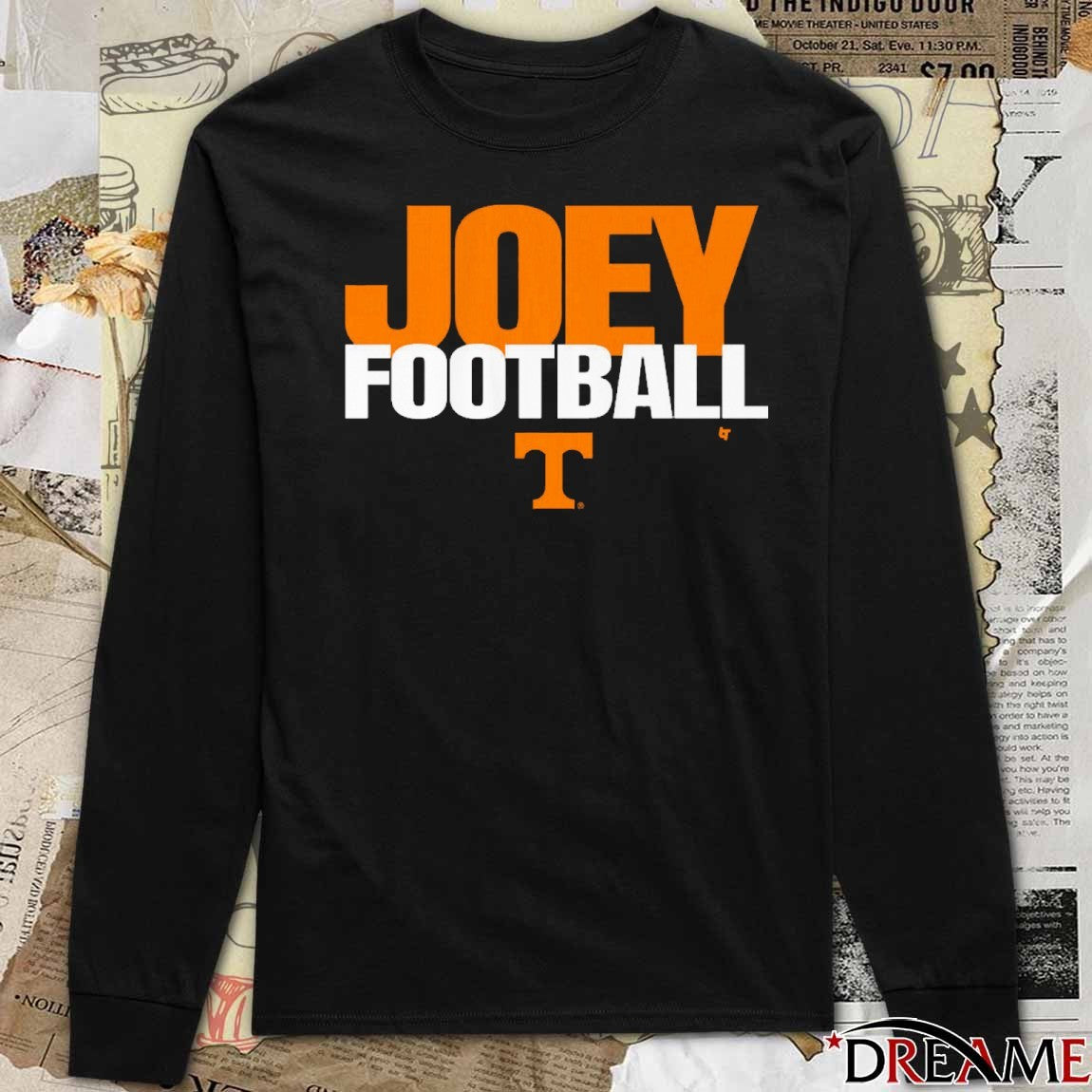 Tennessee Vols NCAA Joey Aguilar Joey Football t-shirt