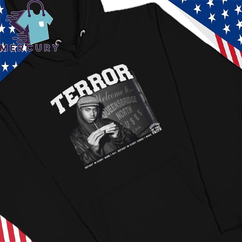 Terror Keepers Of The Faith Young Nas Photo The Bootleg Shirt