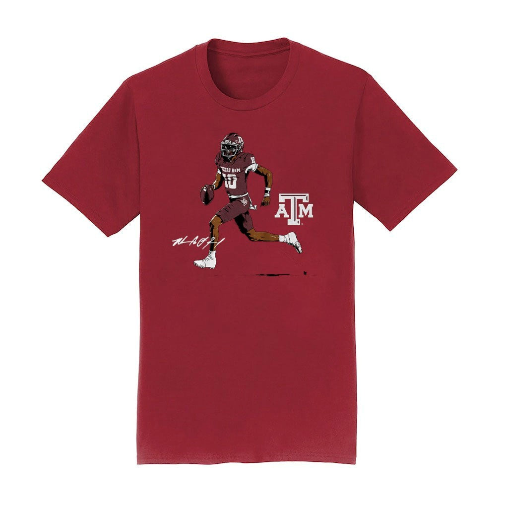 Texas A&M Football Marcel Reed Superstar Pose Shirt