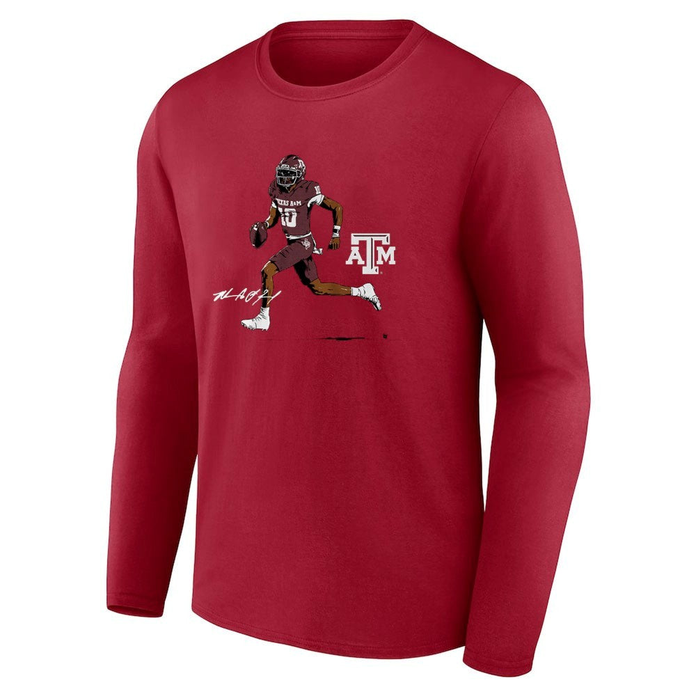 Texas A&M Football Marcel Reed Superstar Pose Shirt