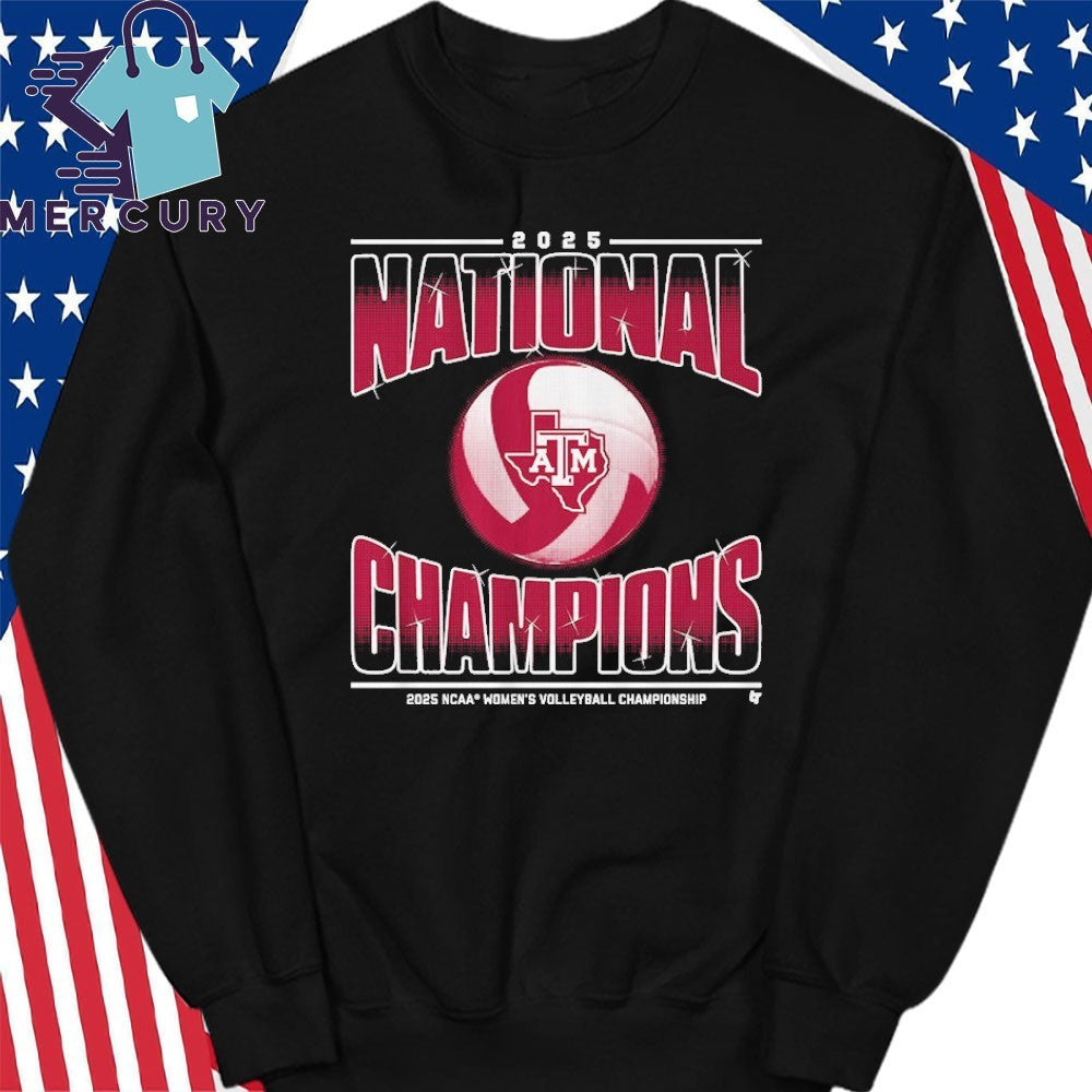 Texas A&M Volleyball 2025 NCAA Champions Shirt