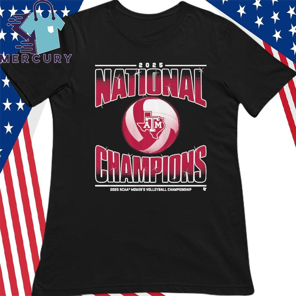 Texas A&M Volleyball 2025 NCAA Champions Shirt