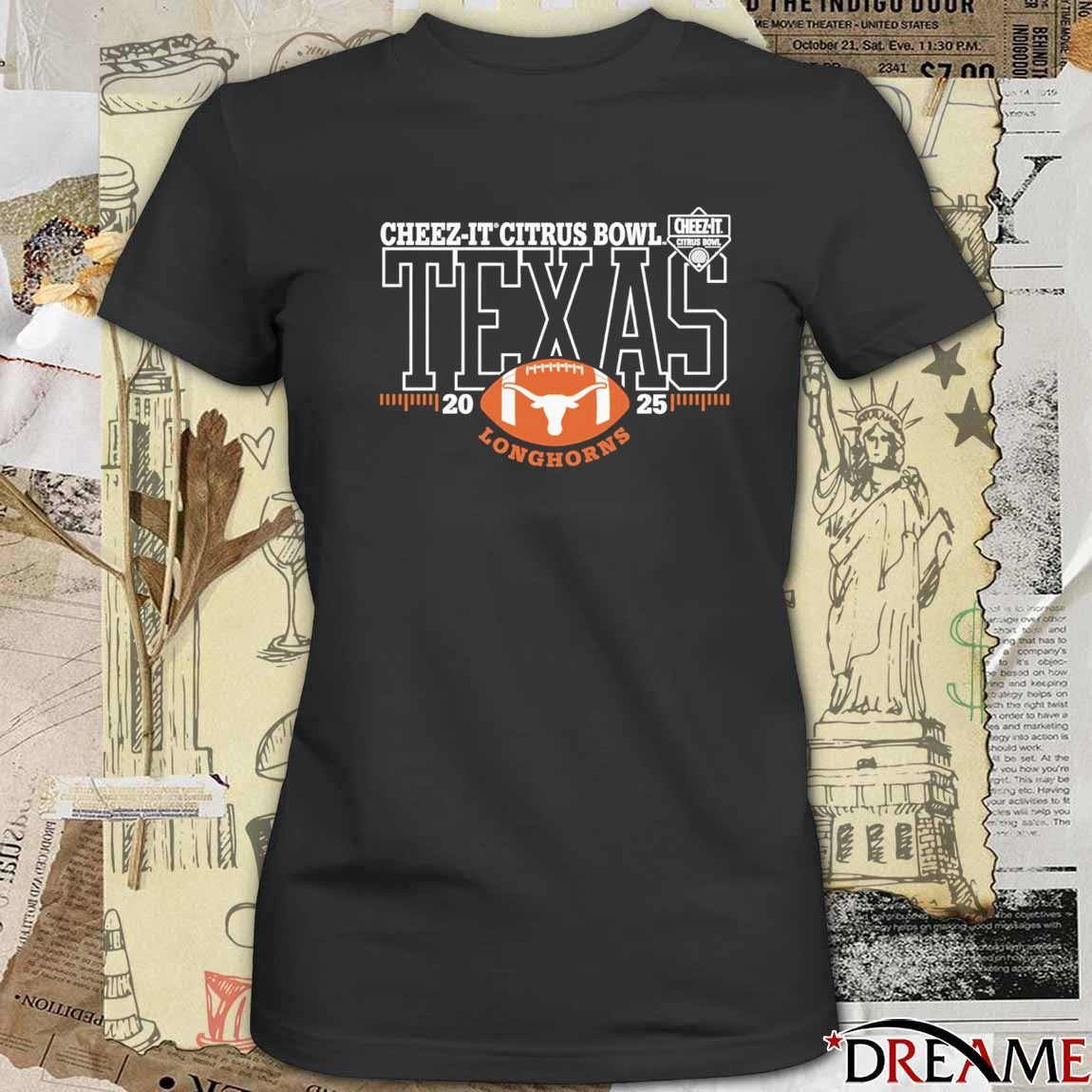 Texas Longhorns 2025 Cheez-It Citrus Bowl t-shirt