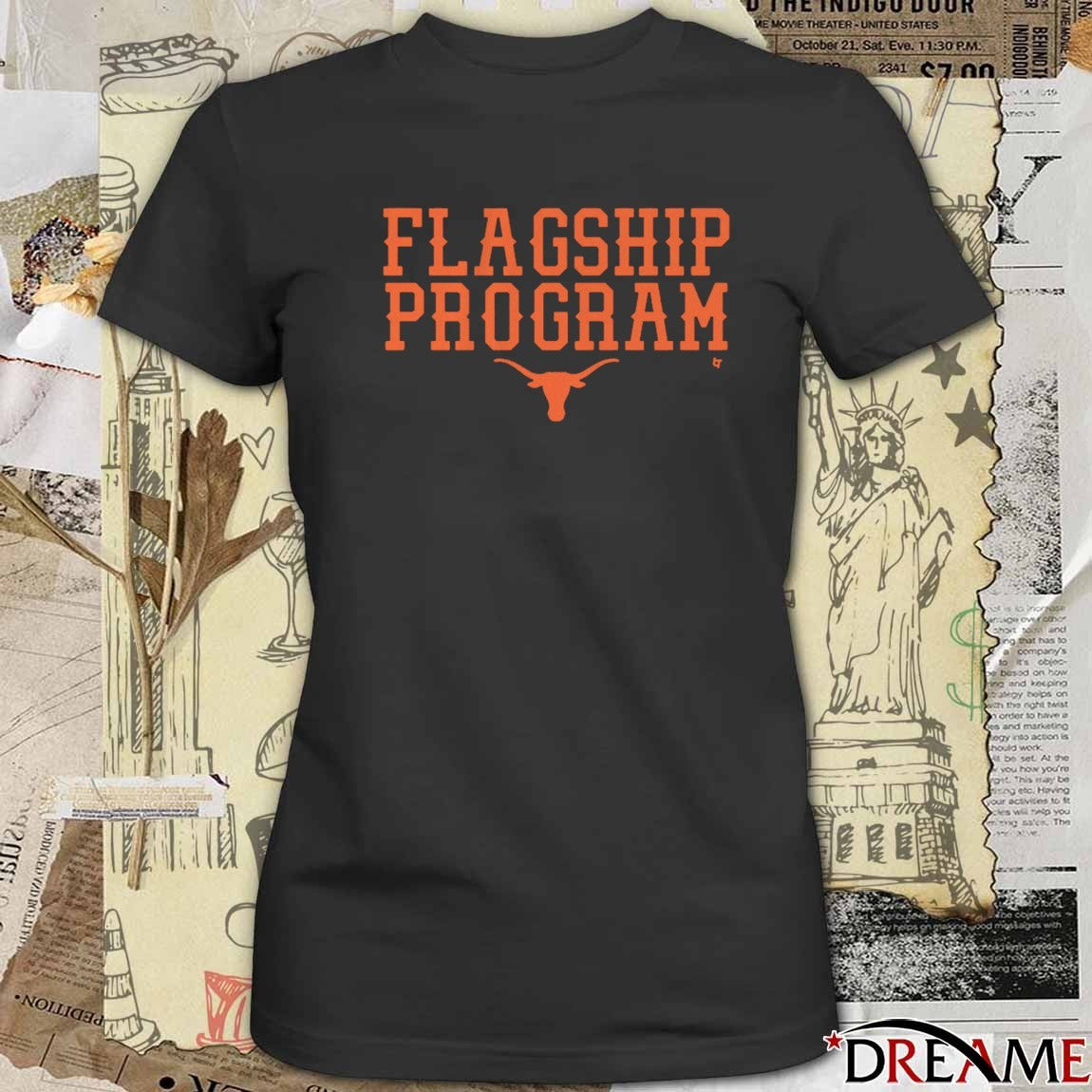 Texas Longhorns Football Flagship Program t-shirt