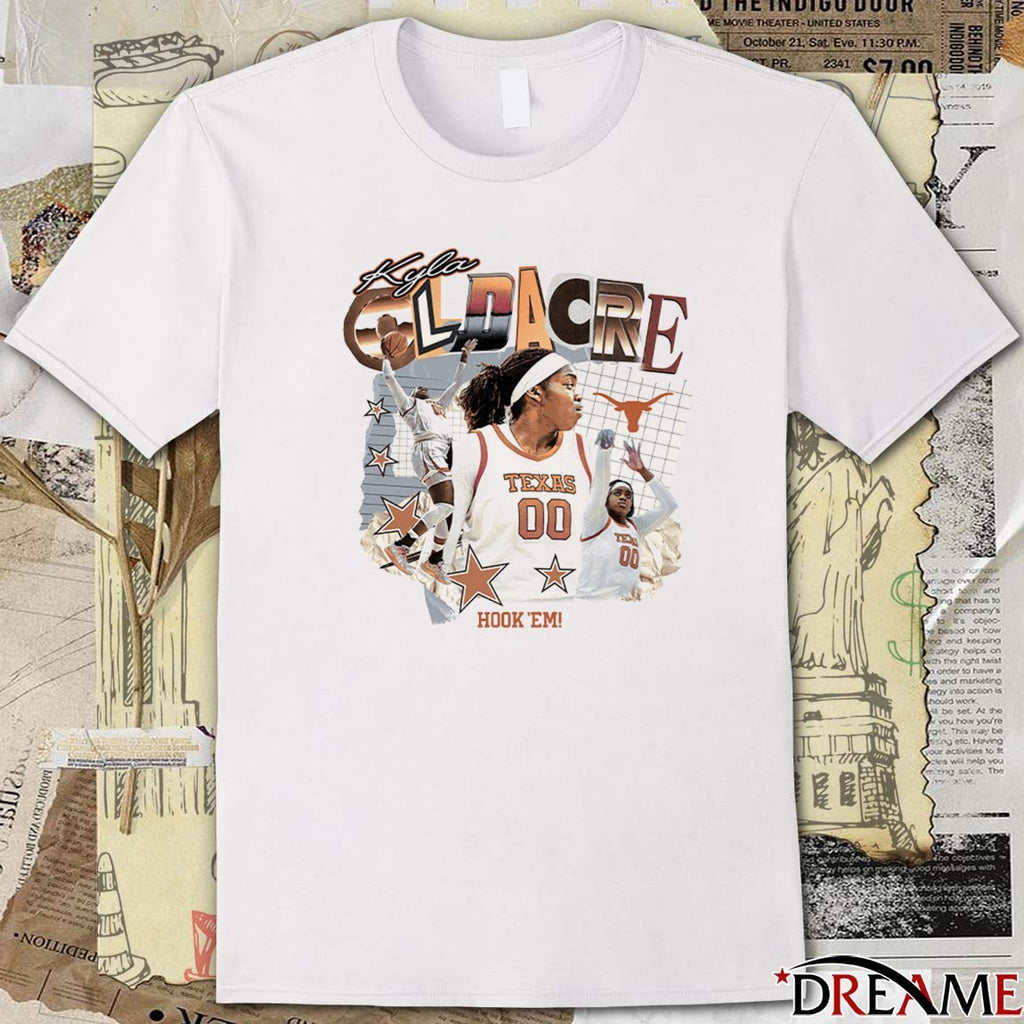 Texas Longhorns NCAA Women’s Basketball Kyla Oldacre Hook ‘Em t-shirt