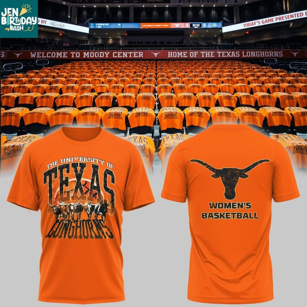 Texas Longhorns Women’s Basketball 2026 New Season Shirt
