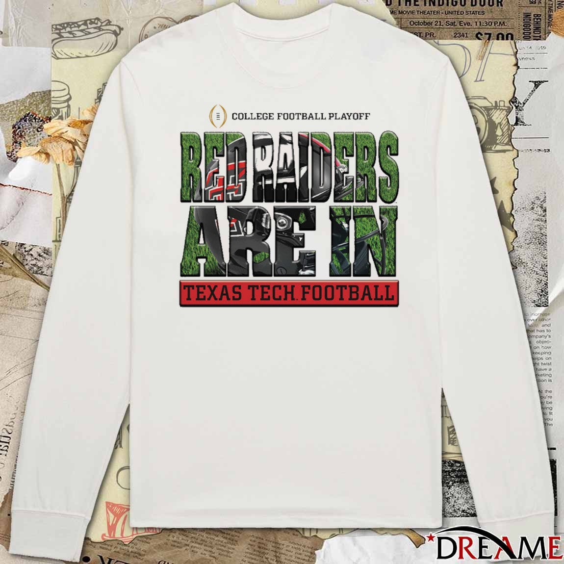 Texas Tech Red Raiders College Football Playoff 2025-26 Red Raiders Are In t-shirt