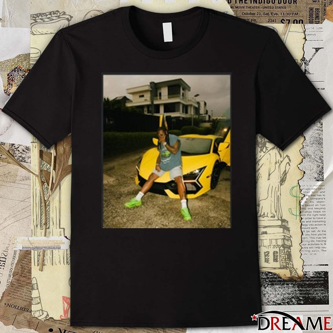 Thatojoboy Burna Boy Armless 2025 t-shirt
