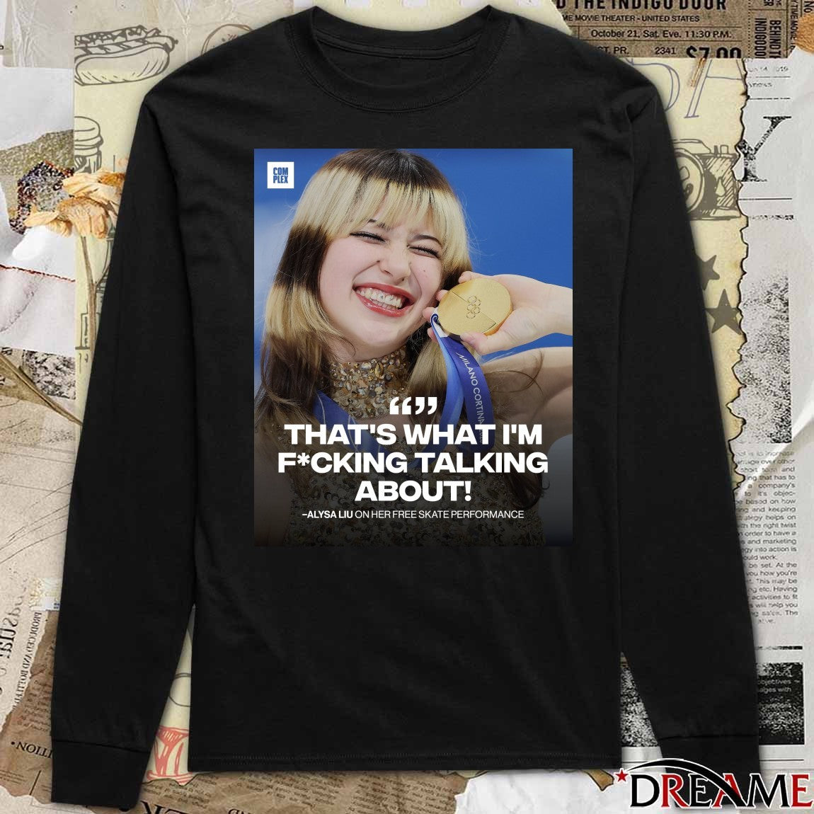That’s What I’m Fucking Talking About – Alysa Liu On Her Free Skate Performance t-shirt