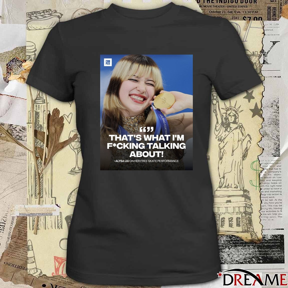 That’s What I’m Fucking Talking About – Alysa Liu On Her Free Skate Performance t-shirt