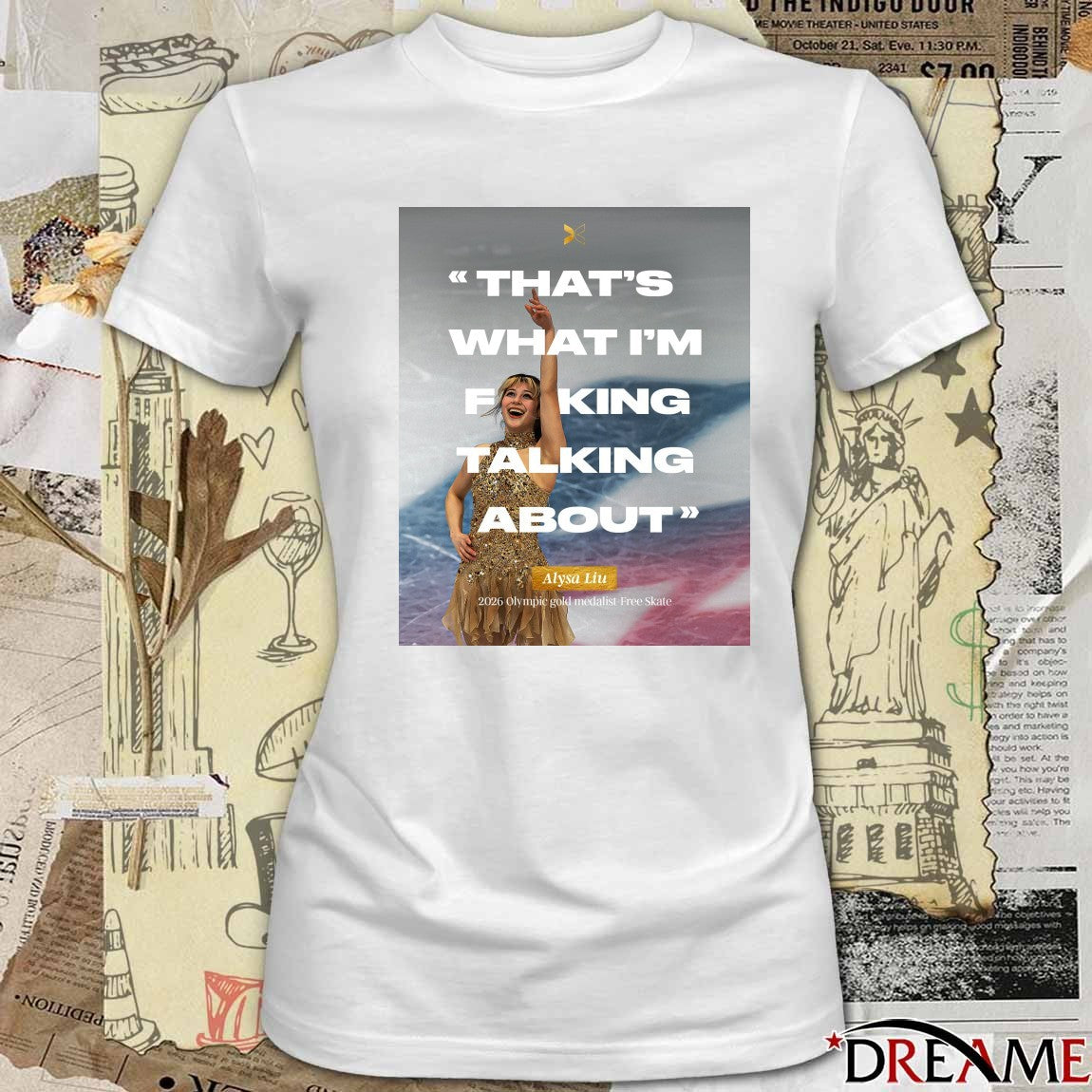 That’s What I’m Fuking Talking About Alysa Liu 2026 Olympic Gold Medalist-free Skate t-shirt