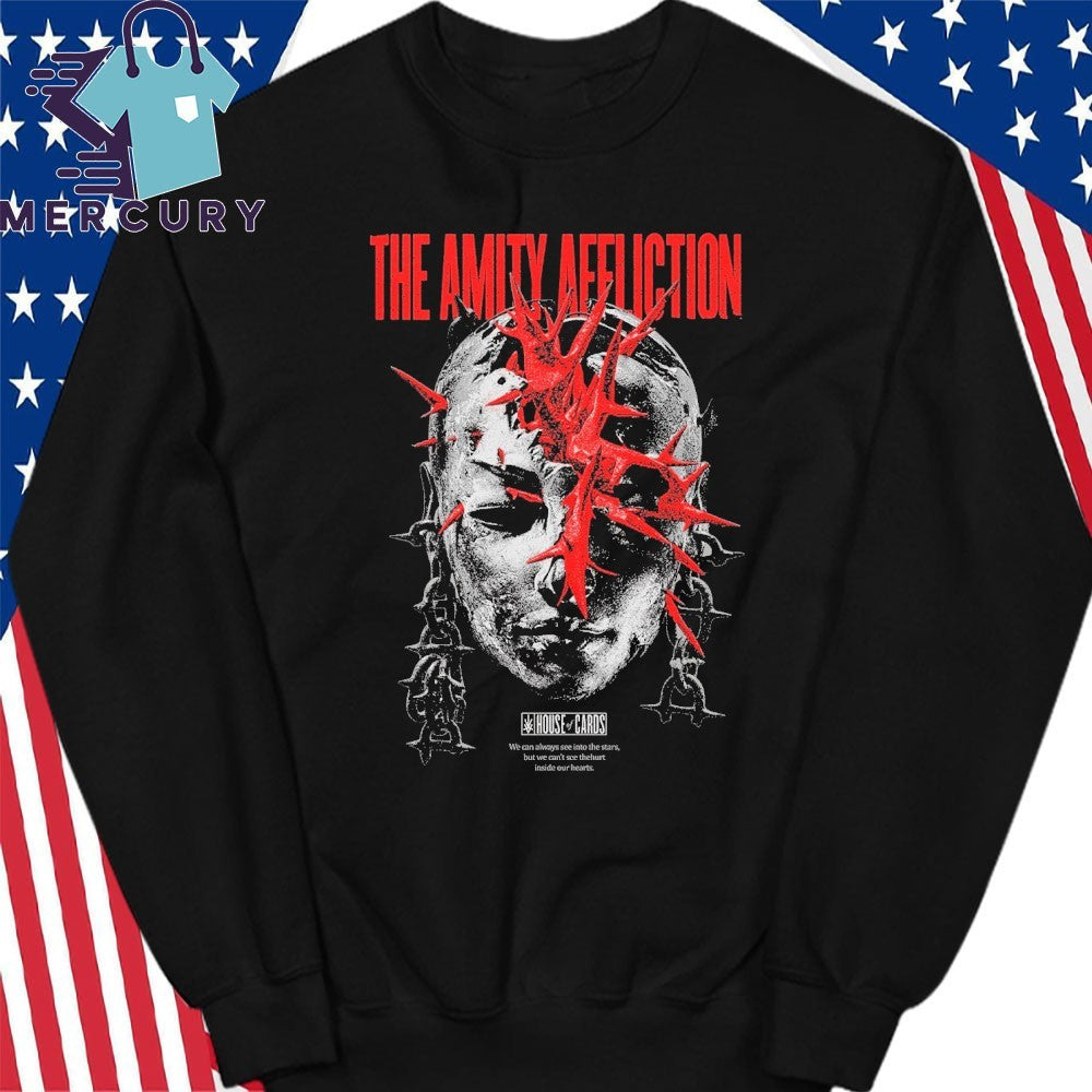The Amity Affliction Head Cover Shirt