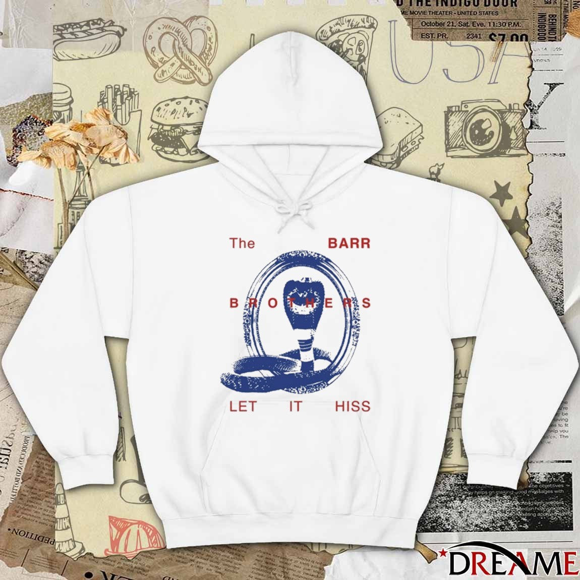 The Barr Brothers Let It Hiss Snake 2025-2026 Tour t-shirt
