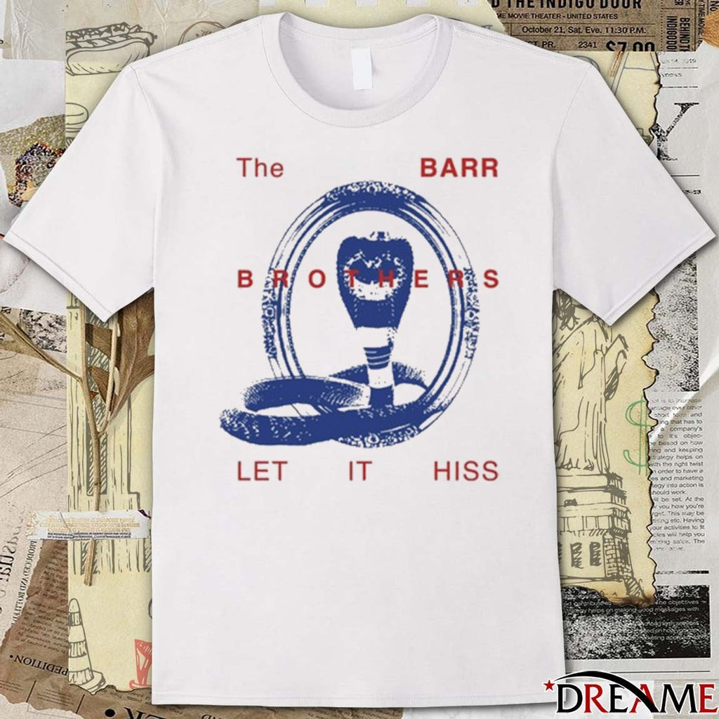 The Barr Brothers Let It Hiss Snake 2025-2026 Tour t-shirt