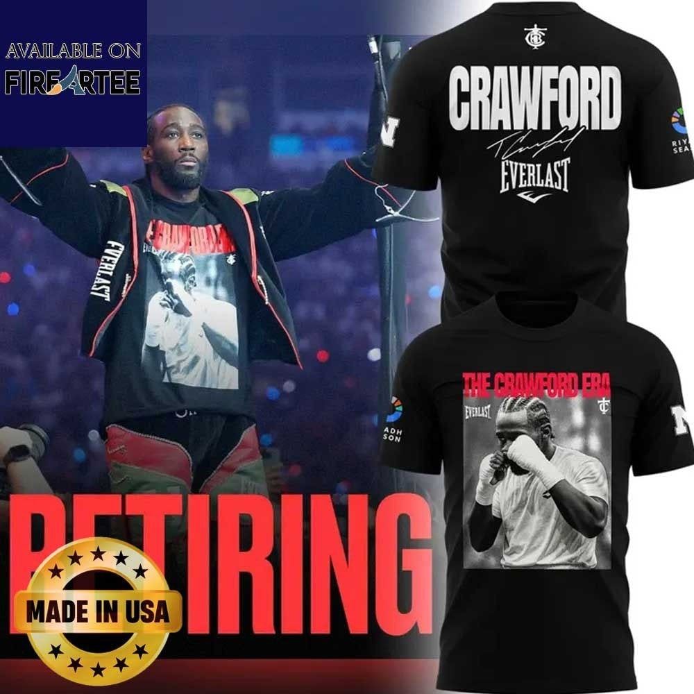 The Crawford Era Tshirt Terence Crawford Retirement Tribute Boxing Shirt