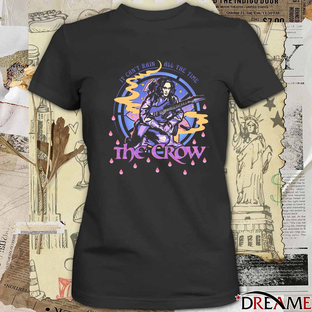 The Crow It Can’t Rain All The Time Halloween 2025 t-shirt