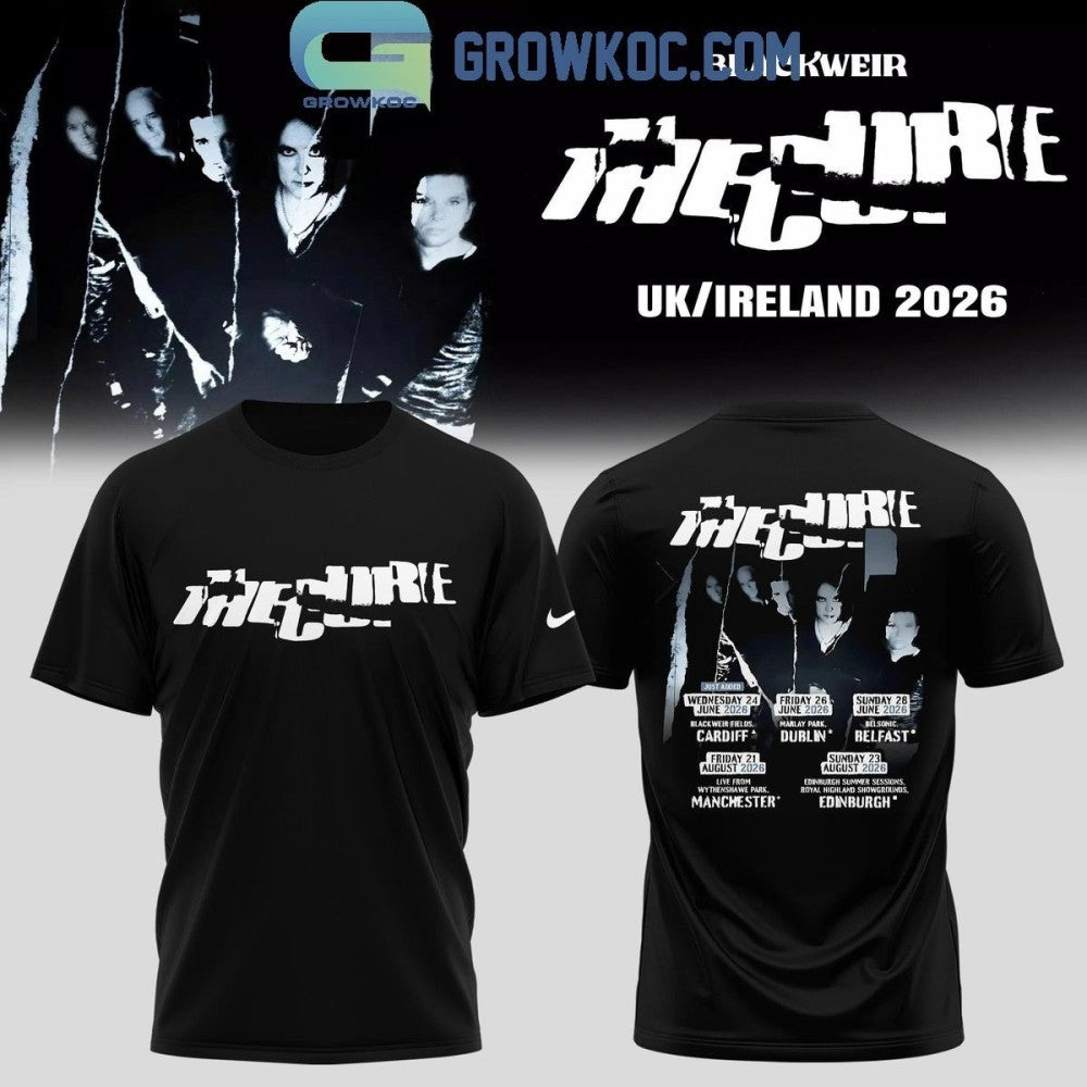 The Cure UK & Ireland Summer 2026 Shirt