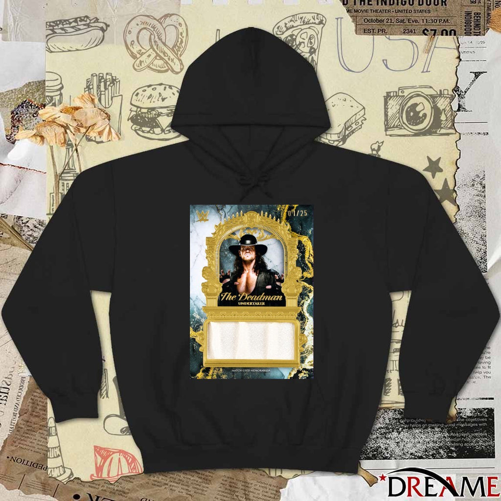 The Deadman Undertaker Match-Used Memorabilia t-shirt