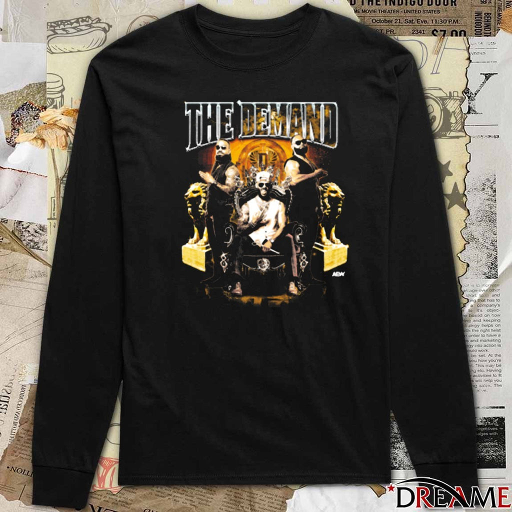 The Demand In Demand Out of Your League AEW 2025 t-shirt