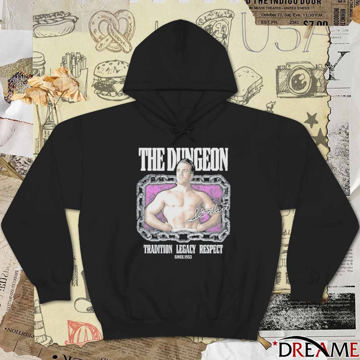 The Dungeon Tradition Legacy Respect Since 1953 Signature t-shirt