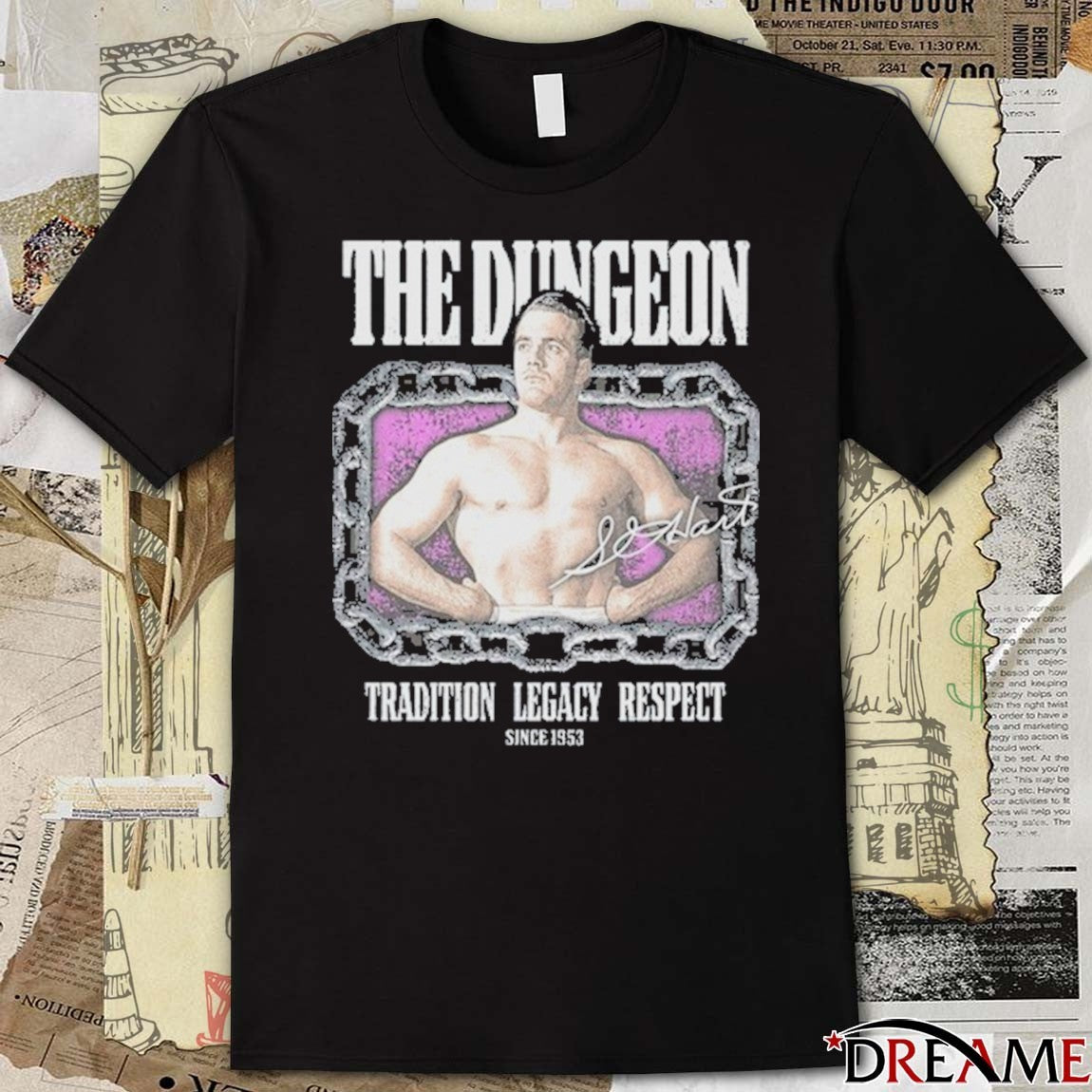 The Dungeon Tradition Legacy Respect Since 1953 Signature t-shirt
