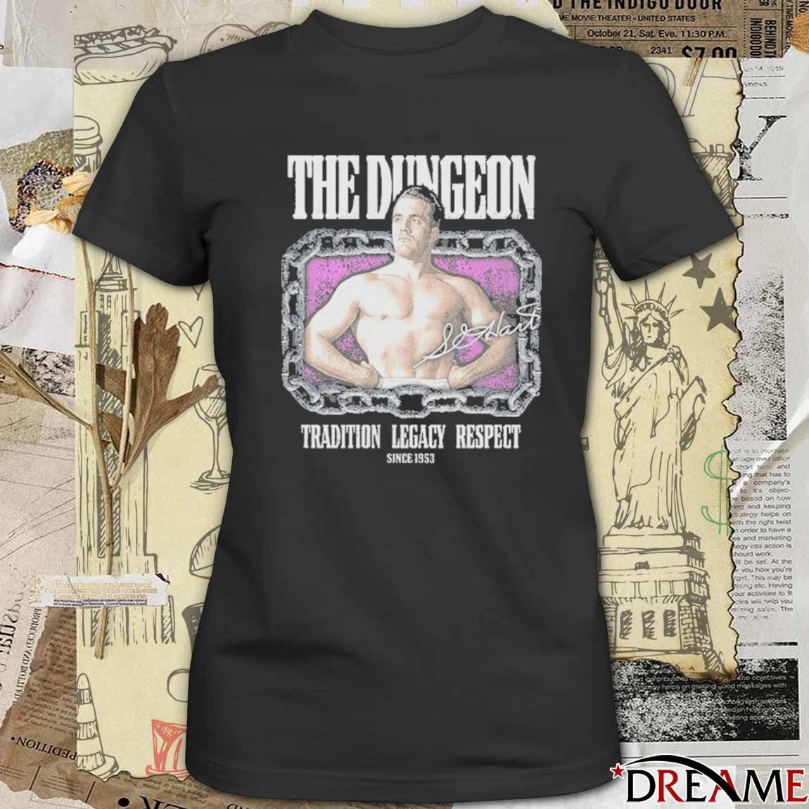 The Dungeon Tradition Legacy Respect Since 1953 Signature t-shirt
