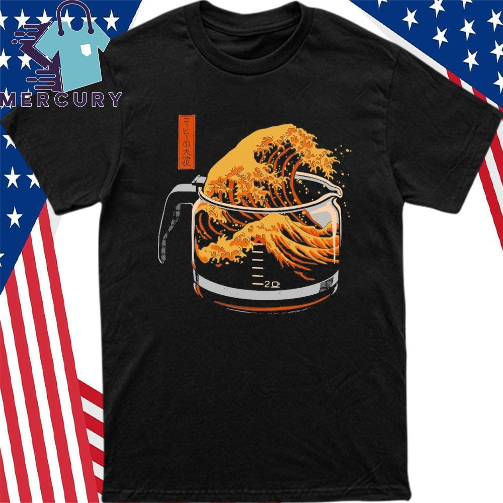 The Great Wave In The Coffee Pot Shirt