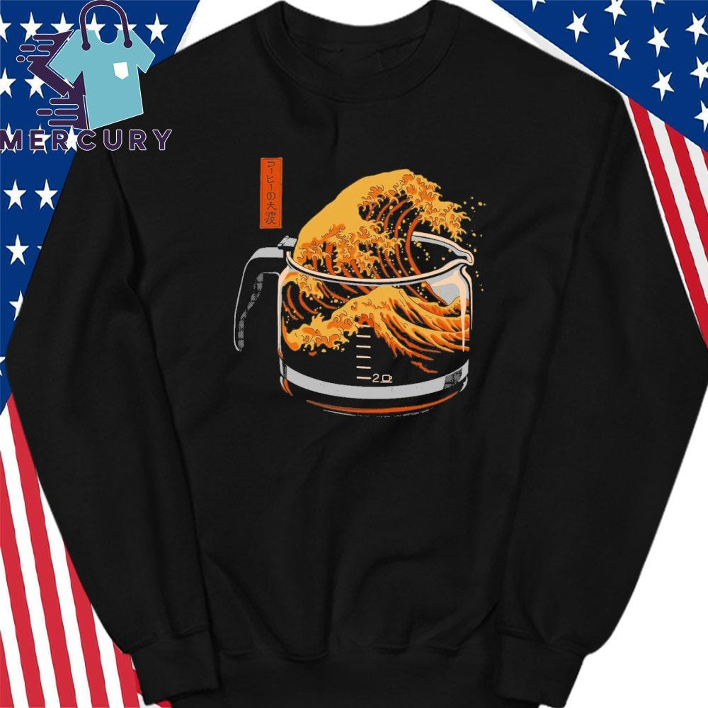The Great Wave In The Coffee Pot Shirt
