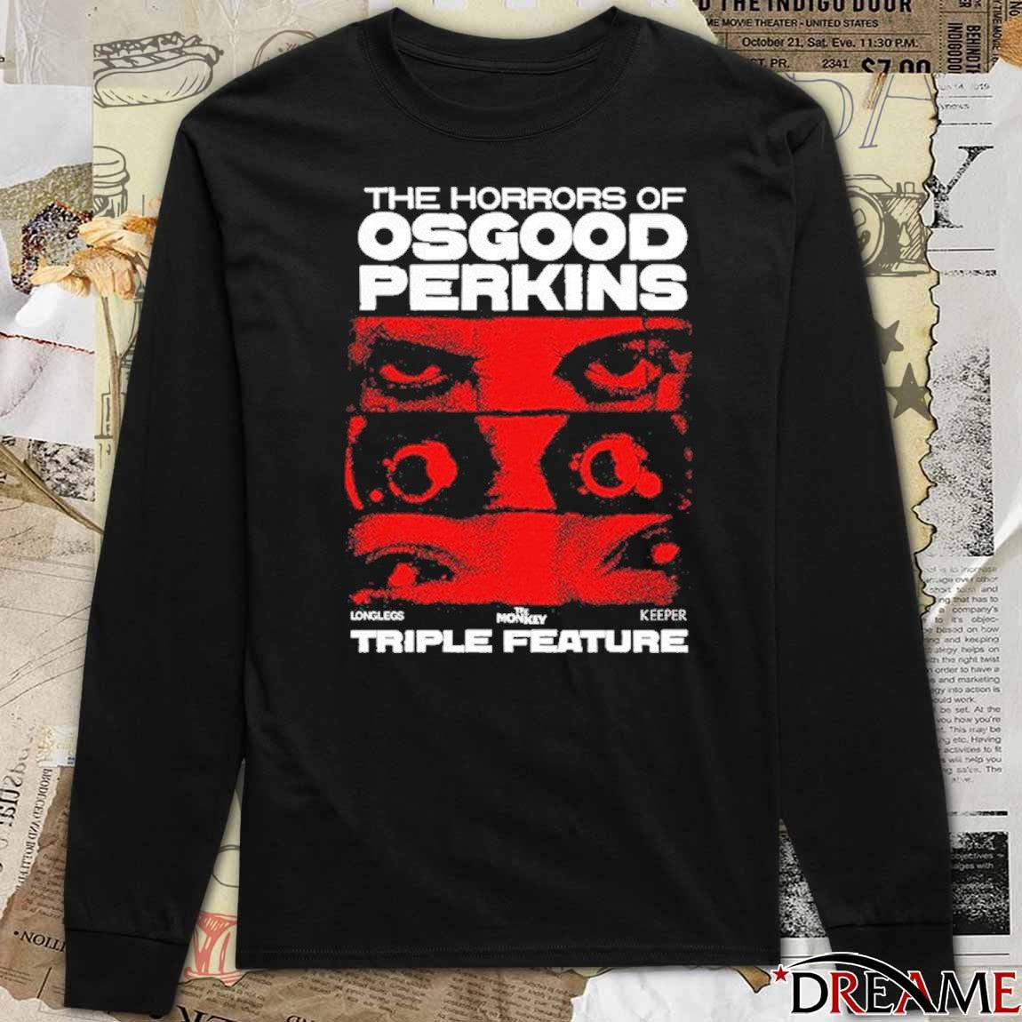 The Horrors Of Osgood Perkins Triple Feature The Perkins t-shirt