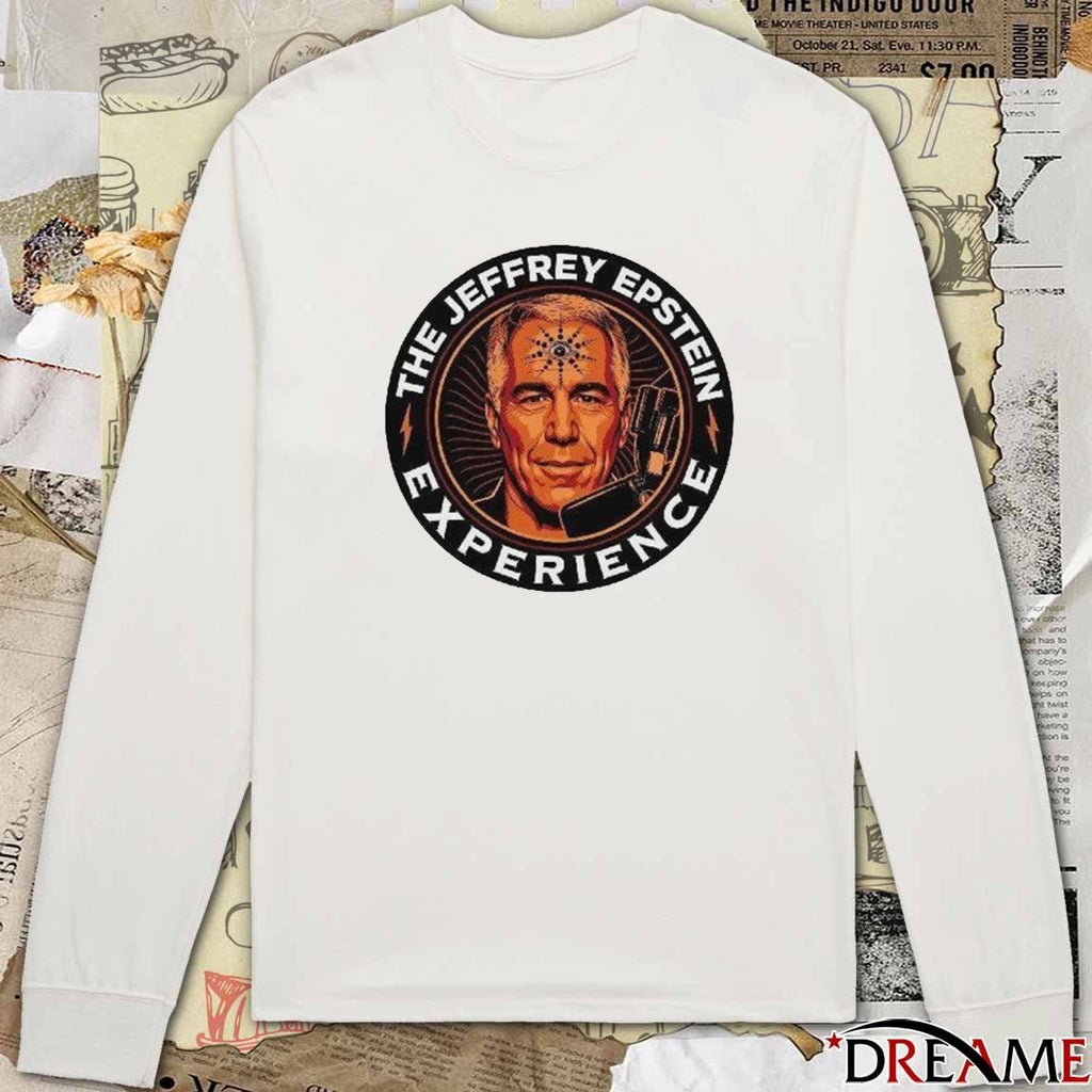 The Jeffrey Epstein Experience Logo Meme t-shirt