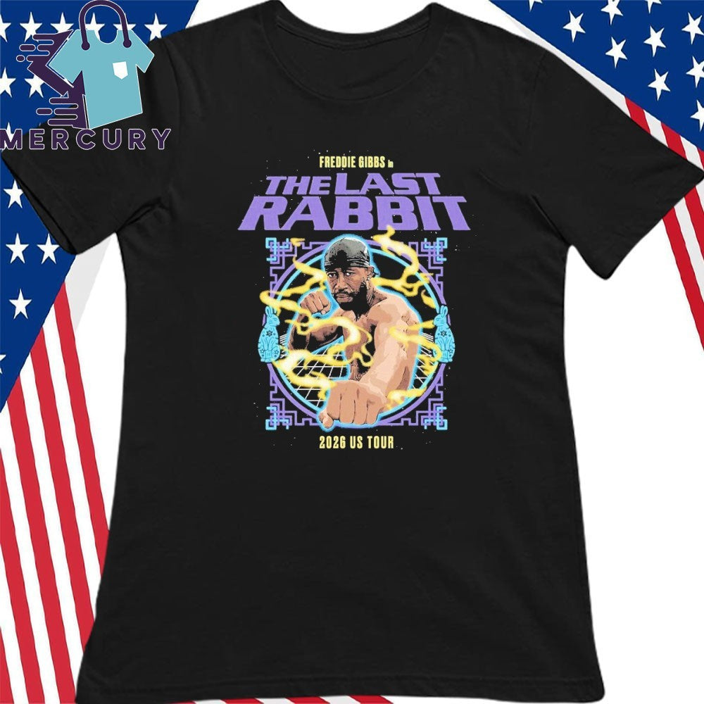 The Last Rabbit Freddie Gibbs 2026 US Tour Shirt