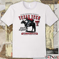 The Masked Rider Texas Tech Red Raiders Fast Fearless Long LIve The Matadors Lubbock Texas USA t-shirt