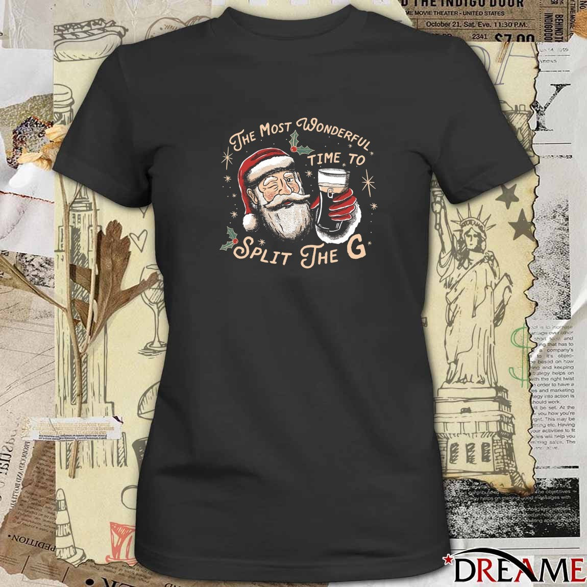 The Most Wonderful Time To Split the G Ugly Christmas Sweater 2025 t-shirt