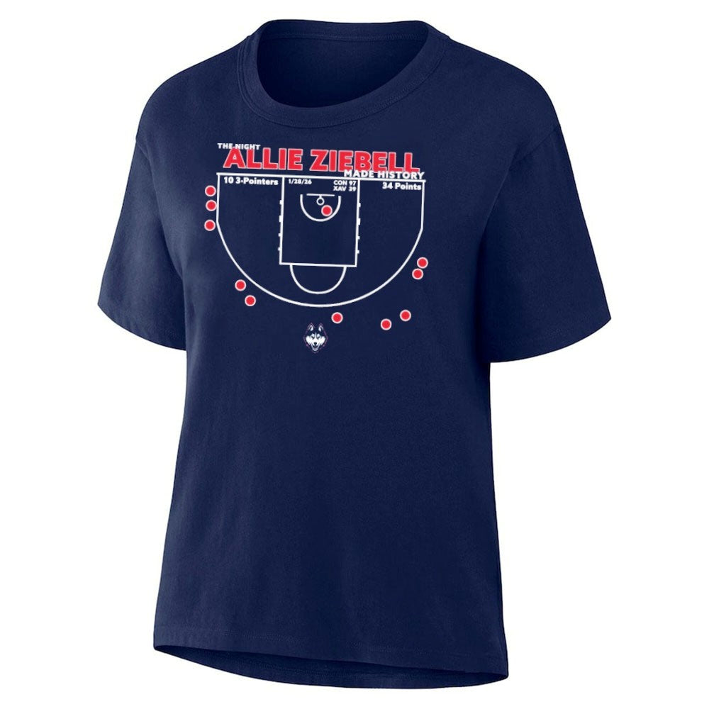 The Night Allie Ziebell Made History Basketball Shirt