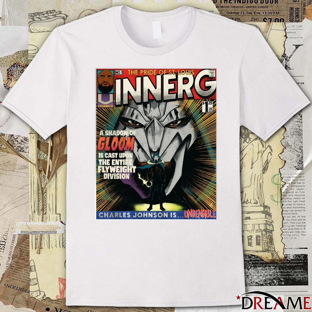 The Pride Of St Louis Innerg A Shadow Of Gloom Is Cast Upon The Entire Flyweight Division Poster t-shirt