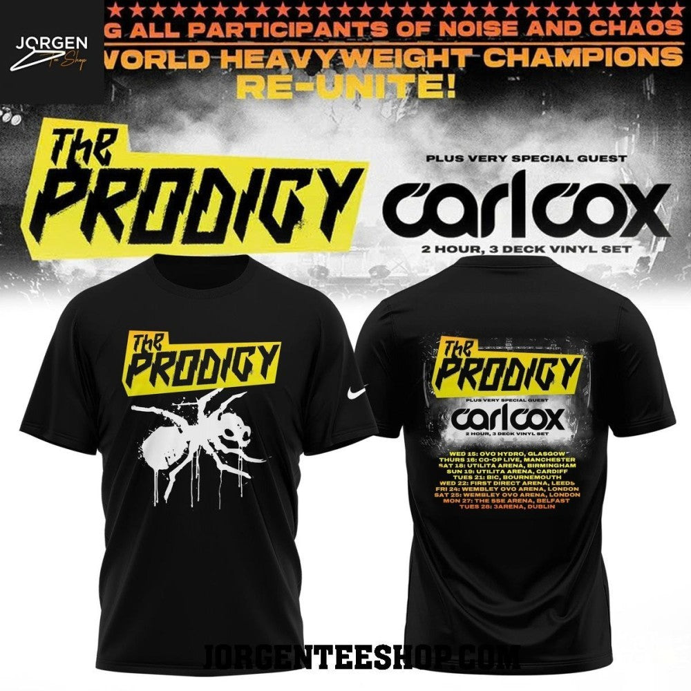 The Prodigy UK & Ireland Arena Tour 2026 Shirt