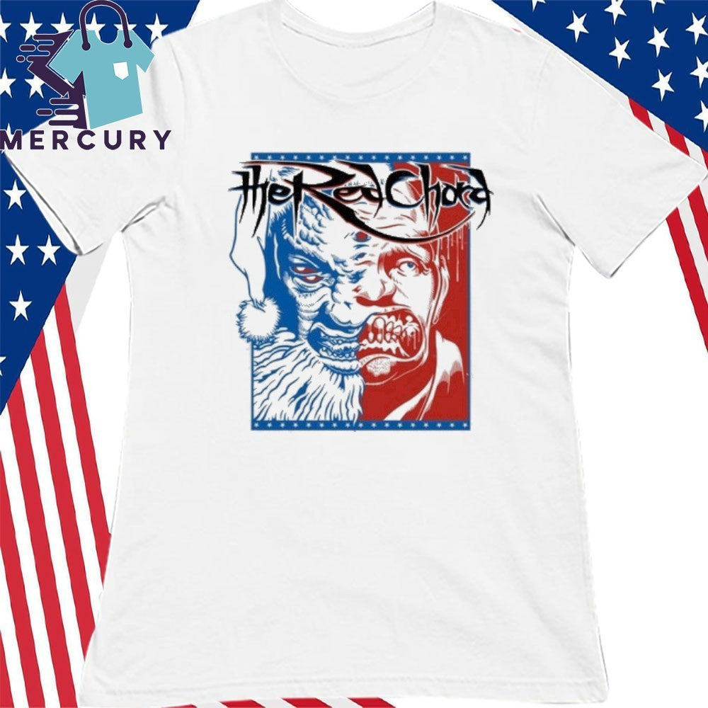 The Red Chord Split Face Shirt