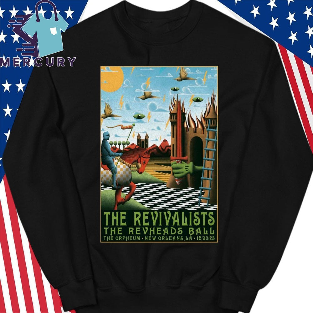 The Revivalists Orpheum Theater New Orleans LA Dec 30 2025 Poster Shirt