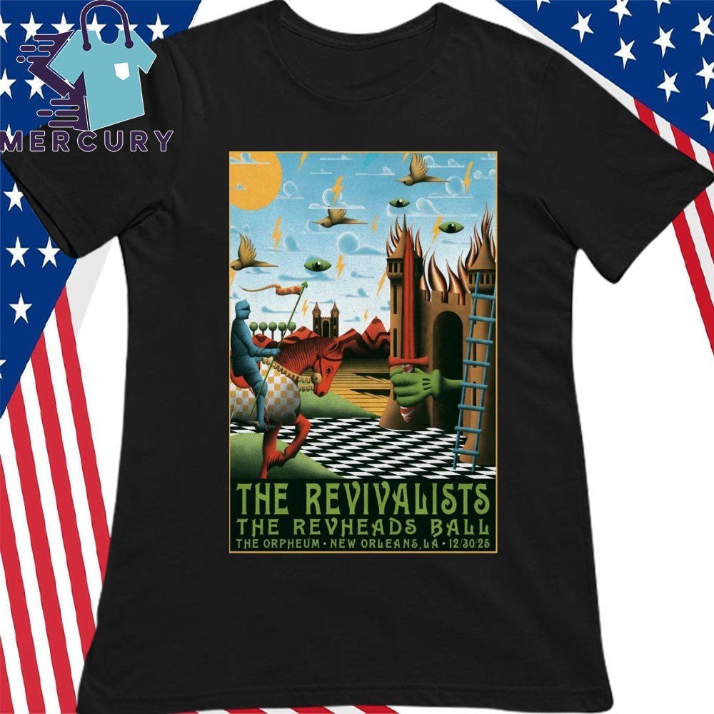 The Revivalists Orpheum Theater New Orleans LA Dec 30 2025 Poster Shirt