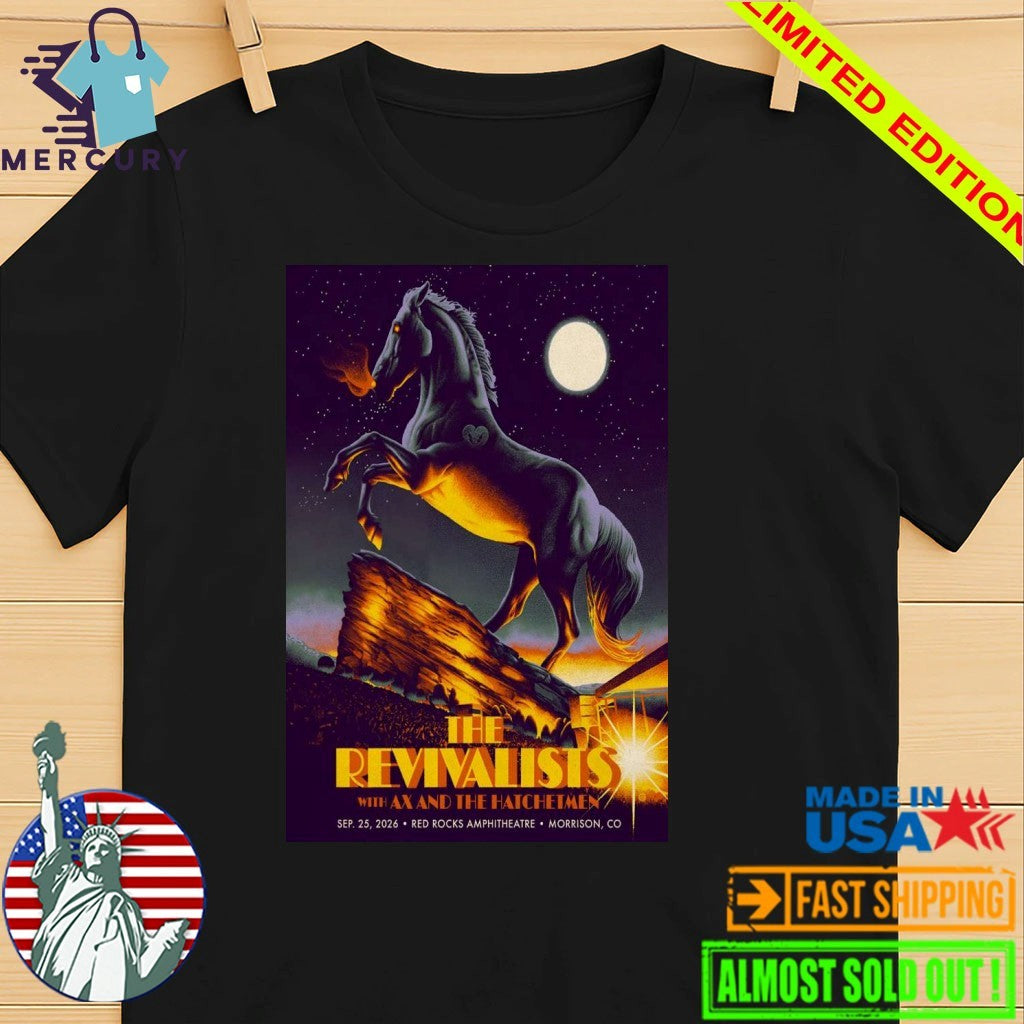 The Revivalists Sept 25 2026 In Morrison CO Poster Shirt