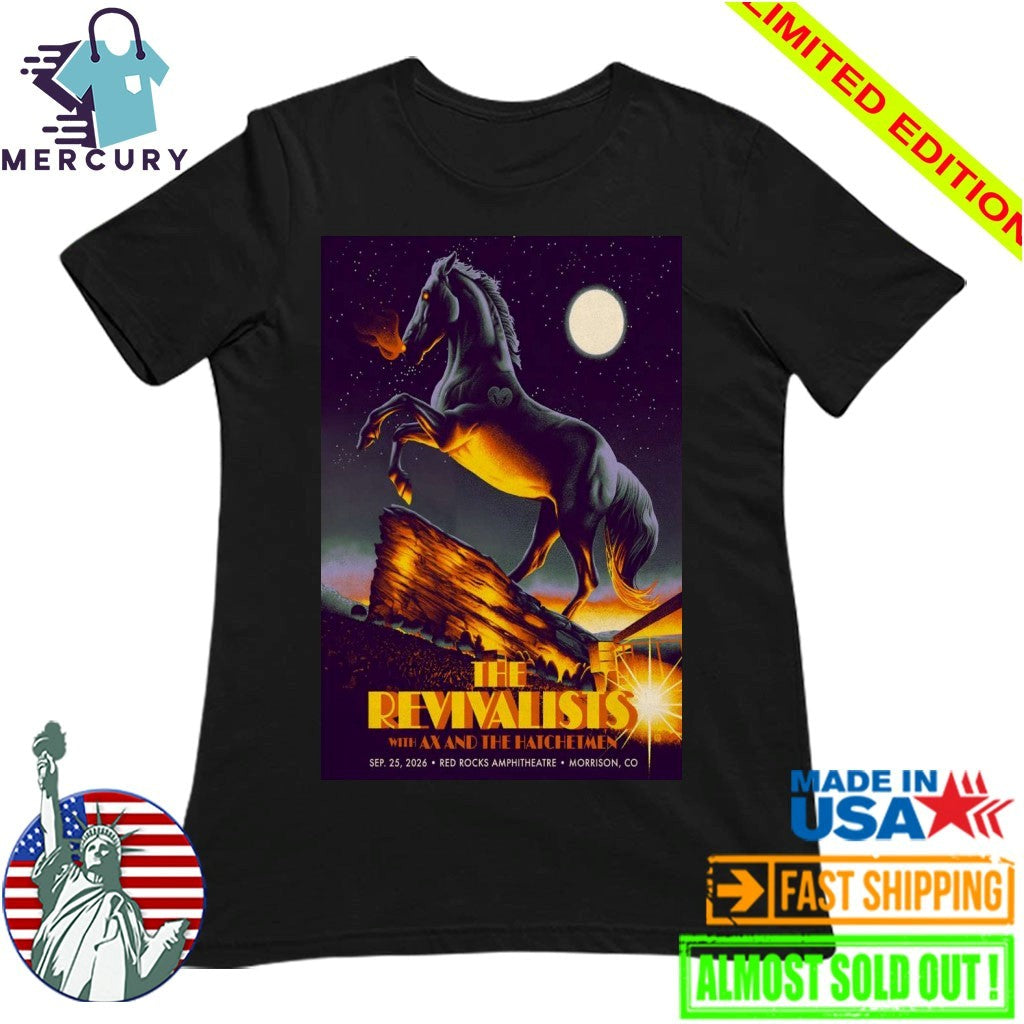The Revivalists Sept 25 2026 In Morrison CO Poster Shirt