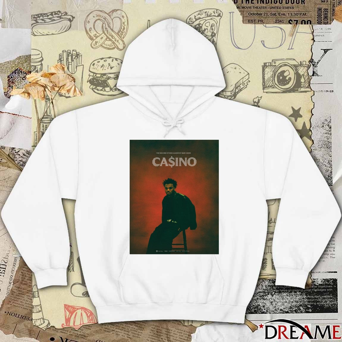 The Second Studio Album By Baby Keem Casino Poster t-shirt