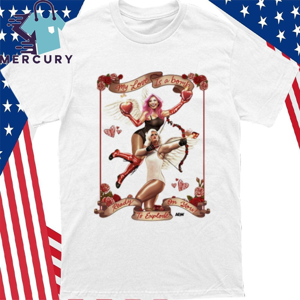 The Timeless Love Bombs Valentine’s Day Shirt