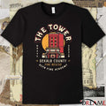 The Tower DeKalb County Fire Rescue DCFR Fire Academy Est. 1937 t-shirt